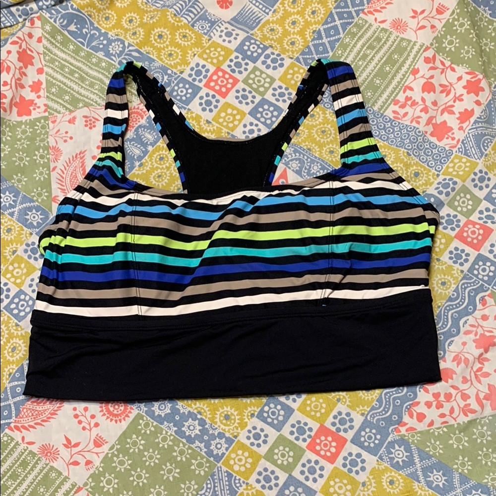 Beach House Multi Racerback Swim Top 18W